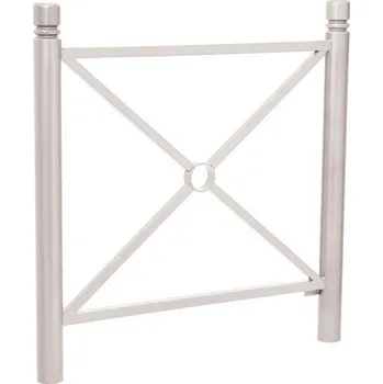 Zábradlí Procity Zábradlí Province délka 1072 mm, hlavice City, jednoduchý kříž, barva šedá RAL7044