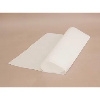 Jednorázové nádobí Bio přířez papírový nepromastitelný bílý 35 x 22,5 cm