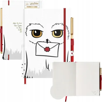 Zápisník Notes A5 Grupoerik Harry Potter bílý, černý, červený
