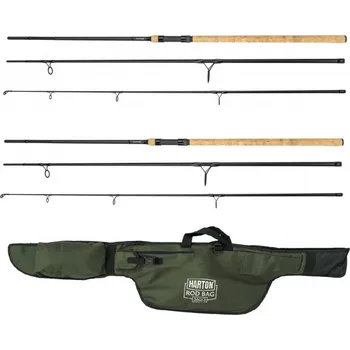 Rybářský prut Akce 1+1 Prut Harton Dogma-X Cork 3,6m 3lb 3 dílný + Pouzdro Hrarton Rod Bag 360/3
