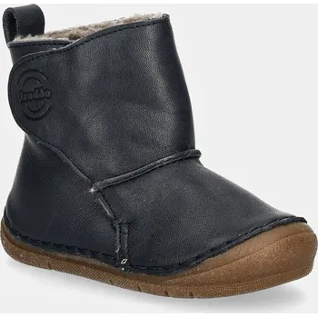 Dívčí zimní obuv Kožené zimní boty Froddo PAIX UP WINTER BOOTS G2160082.21.24 modrá 55X, EUR 21