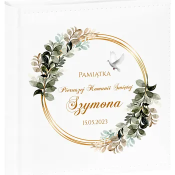 Fotoalbum Fotoalbum s kapsami na 200 fotografií 10x15 cm Svaté Přijímání