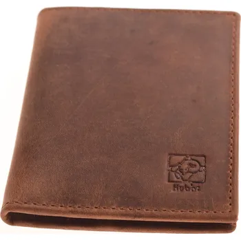 Peněženka Kubát Kůže Kubát Knížka 765042hun Hnědá