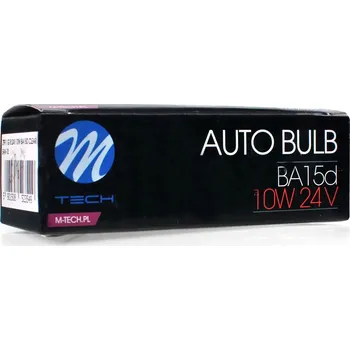 Žárovka ŽÁROVKA 24V 10W BA15D M-TECH
