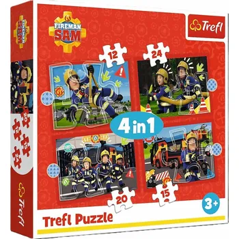 Puzzle Puzzle 4v1 Dobrodružství hasiče Sama