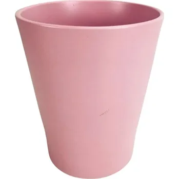 Květináč Keramický květináč na orchideje Merina Pretty 15x13 cm světle růžový matný, 2. jakost
