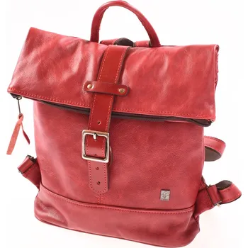 Městský batoh Kubát Kůže Irča II 22262 červená