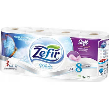Toaletní papír ZEFIR toaletní papír 8 rolí 3vrstvý Deluxe Perfume