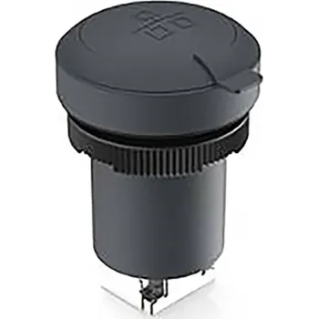 Elektrická zásuvka RAFI RAMO 22 F RAMO 22 F, RJ45, kulatý přední prstenec, RJ 45 CAT 5 Cat 1.10.099.201/0011 zásuvka, vestavná černá 1 ks