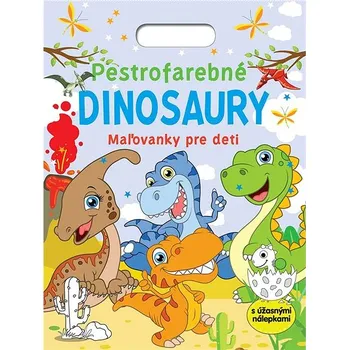 omalovánky Pestrofarebné dinosaury Kniha