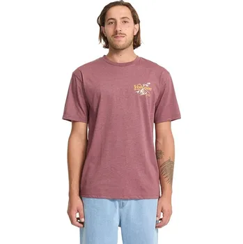 Pánské tričko Volcom pánské tričko Back Country Merlot | Červená | Velikost XL