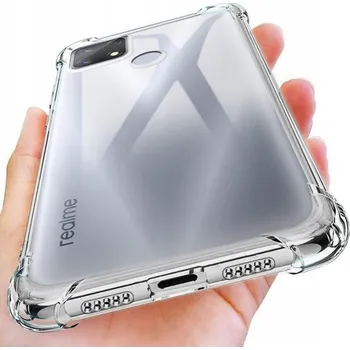 Pouzdro na mobilní telefon Zadní Kryt Radian pro realme Narzo 30A bezbarvé