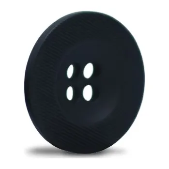 Knoflík Knoflík černý, průměr 20 mm