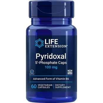 Zdraví Life Extension Pyridoxal 5'-fosfát 100 mg (60 Veg Kapsla)