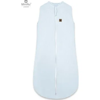 Dětský pokoj KIECZMERSKI Śpiworek do spania całoroczny MIMINU SOFT TEDDY 2,5 TOG niebieski 62/76cm 3-12m