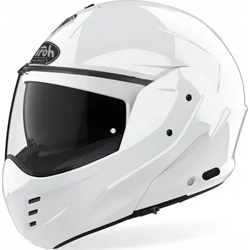 Helma na motorku PŘILBA AIROH MATHISSE BARVA BÍLÁ LESKLÁ XS