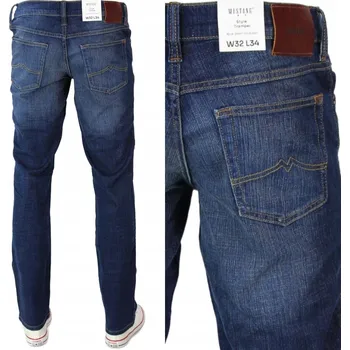Pánské džíny Mustang 1006743 5000 881 pánské džíny rovného střihu velikost 33/32