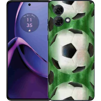 Fotbalový míč Gelový kryt mmCase na Motorola Moto G84 5G - fotbalový míč