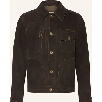 Pánský blejzr Meindl Pánská Kožená Kazajka Jansz, tmavě hnědá, 50