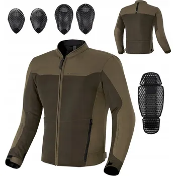 Moto bunda Motocyklová bunda SHIMA OPENAIR MEN BROWN vel. M