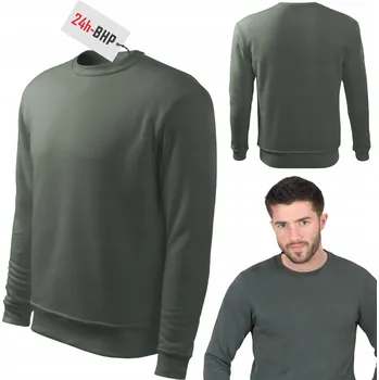 Pánská mikina Tmavě khaki pracovní Mikina - ESSENTIA vel. XL