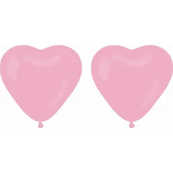 Balónek Latexové balónky růžové srdce 36''~91 cm 2ks