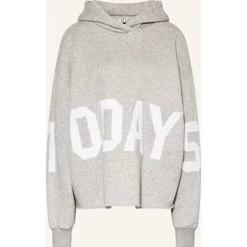 Dámská mikina 10days Dámská Mikina S Kapucí, světle šedá / bílá, 34