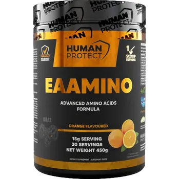 Aminokyselina EAA EAAmino prášek Human Protect 450 g pomeranč
