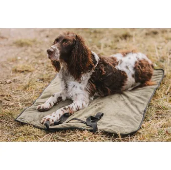 Back on Track Vyhřívaná dečka Lerius 100x68cm Olive Green