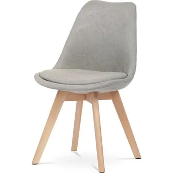 Jídelní židle Autronic Jídelní židle, béžová, látka, CT-751 LAN2