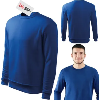 Pánská mikina Chrpově modrá pracovní Mikina - ESSENTIA vel. XL