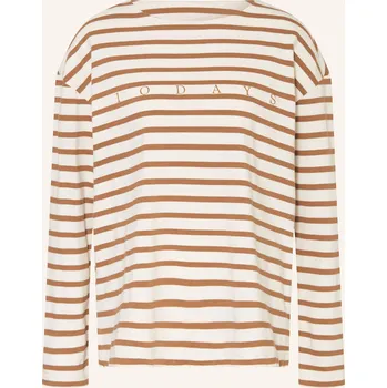 Dámské tričko 10days Dámské Tričko S Dlouhým Rukávem, režná / koňaková, 38