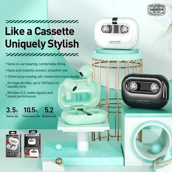 Sluchátka Bezdrátová sluchátka do uší Wekome VA06