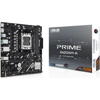 Základní deska ASUS MB Sc AM5 PRIME A620AM-K, 2xDDR5, 1xDP, 1xHDMI, mATX