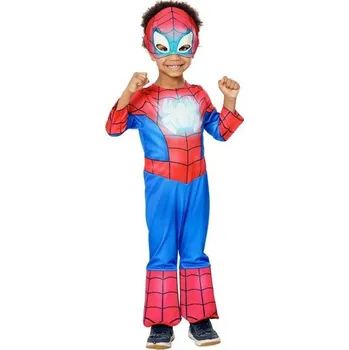 SPIDERMAN svítící ve tmě dětský kostým velikost XXS(98-104cm)
