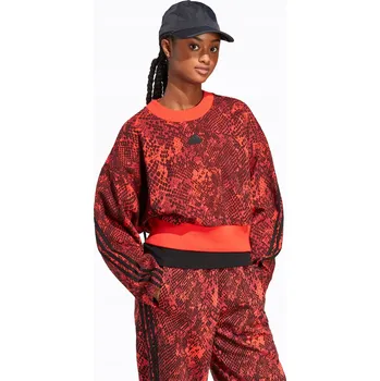 Dámská mikina Adidas dámská mikina přes hlavu bez kapuce, velikost S