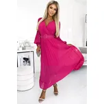 Dámské šaty NUMOCO KLARA 414-4 RŮŽOVÁ unisize
