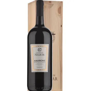 Víno Cantina di Negrar Amarone della Valpolicella DOCG Classico 2021 Magnum 1.5L wooden box