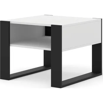 Konferenční stolek Konferenční stolek Bim Furniture čtvercový 60 x 60 x 47 cm bílý