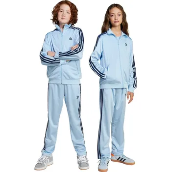 Chlapecké kalhoty Dětské tepláky adidas Originals JD1633 modrá 50X, vel. 128