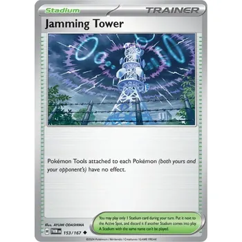 Karetní hra Jamming Tower 153/167 - Twilight Masquerade Typ karty: Reverse Holo