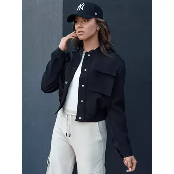 Dámská bunda DSTREET TY4307 ČERNÁ M