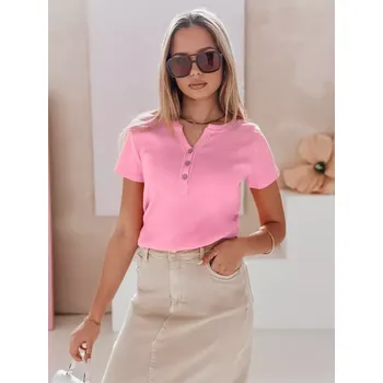 Dámské triko DSTREET KISS LOOK RY2837 RŮŽOVÁ unisize