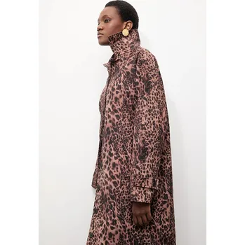 Dámský kabát Kabát Answear.LAB dámský, hnědá barva, přechodný sng.20.tos 88X, vel. S/M