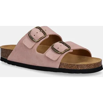 Dámské pantofle Semišové pantofle Scholl JOSEPHINE F321651023 růžová 39X, EUR 38