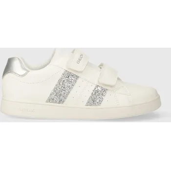Dívčí obuv Dětské sneakers boty Geox ECLYPER J45LRA.000BC.28.35 bílá 00X, EUR 35