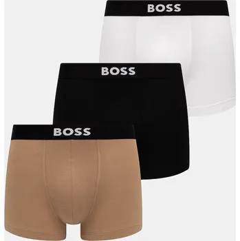 Boxerky Boxerky BOSS Trunk 3P BOSS ONE 3-pack 50544263 černá 99A, vel. XL