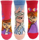 Frozen - licence Dívčí ponožky - Frozen FR-89, růžová Barva: Růžová, Velikost: 23-26