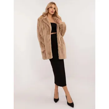 Dámský kabát Dámský kabát TW CZ BI G230119.32 sv. hnědý - Fashion Classic one size