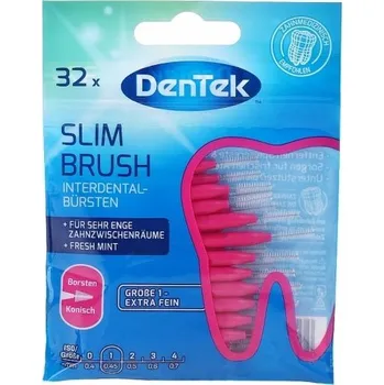 Zubní kartáček DENTEK Mezizubní kartáčky Slim Brush velikost 1, 32 ks